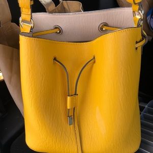 Yellow Calvin Klein bag